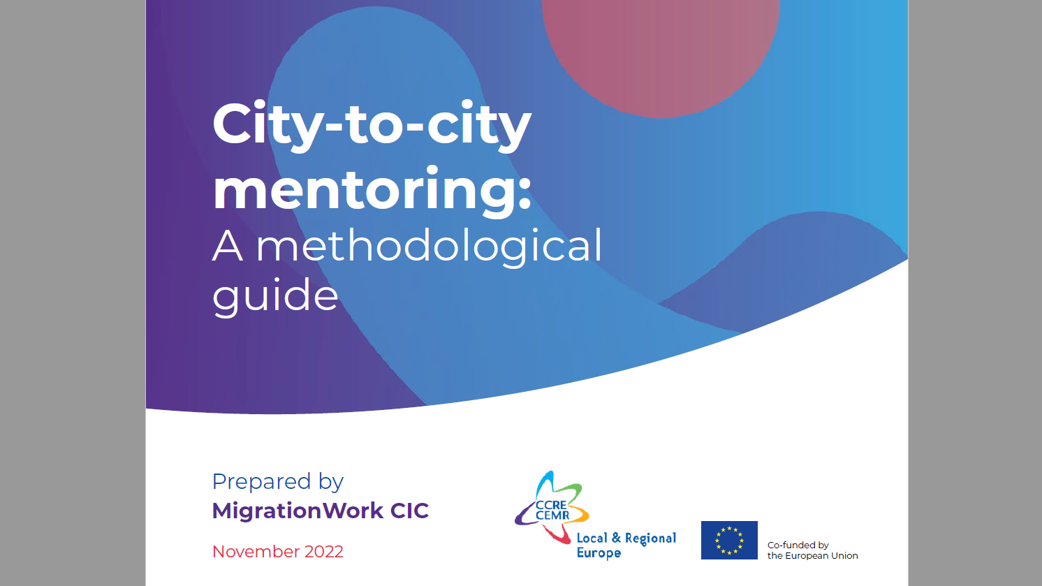 City-to-city mentoring - A methodological guide 